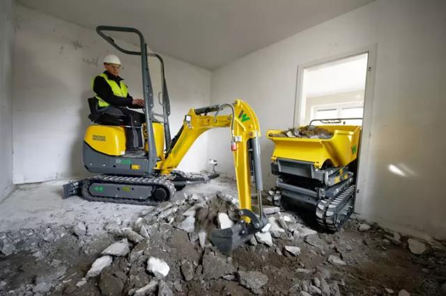 Rental store for MIni Excavator 1 Ton Tracked 10  16 Dig in Prince George BC